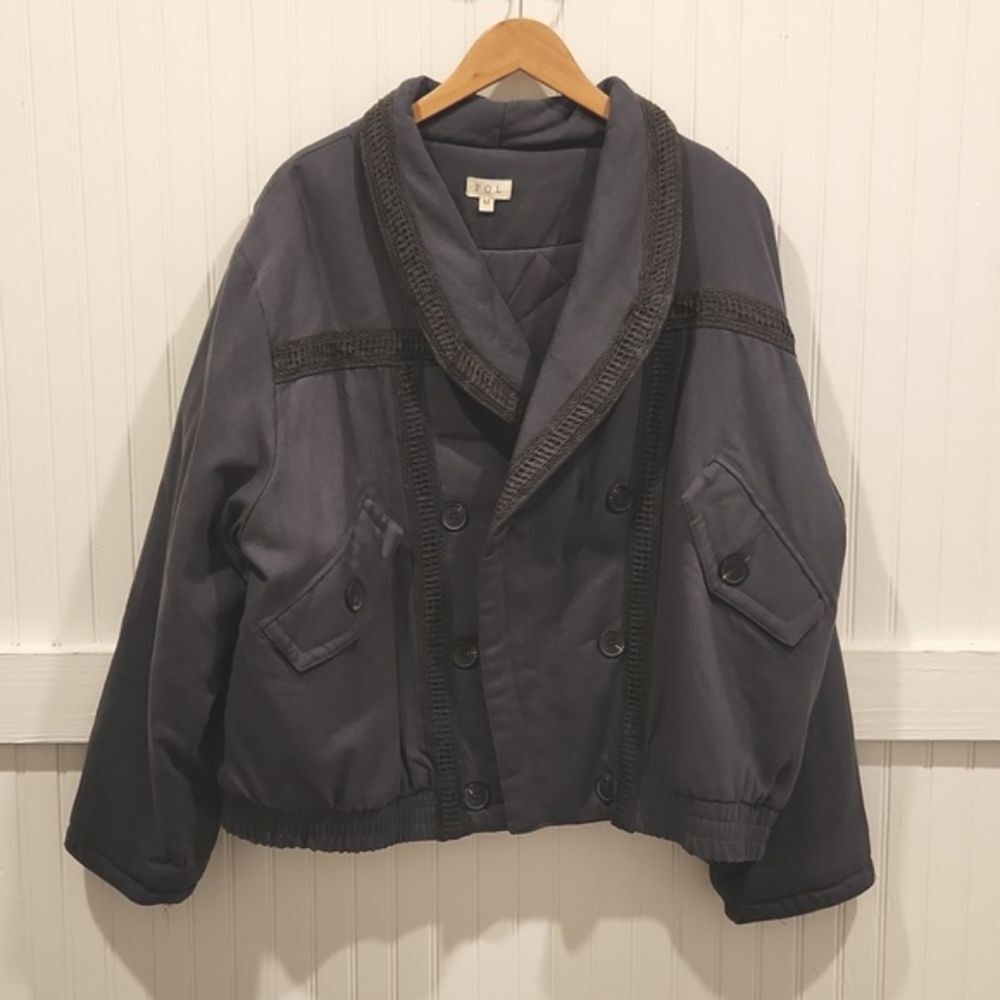 pol gray jacket size medium